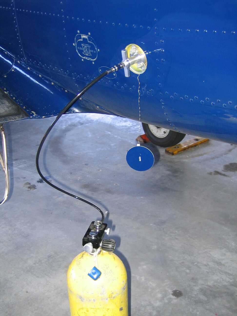 Bayonet Air Fill Rig - Yak-52,50,55 CJ-6, SU-29, Wilga, L-29