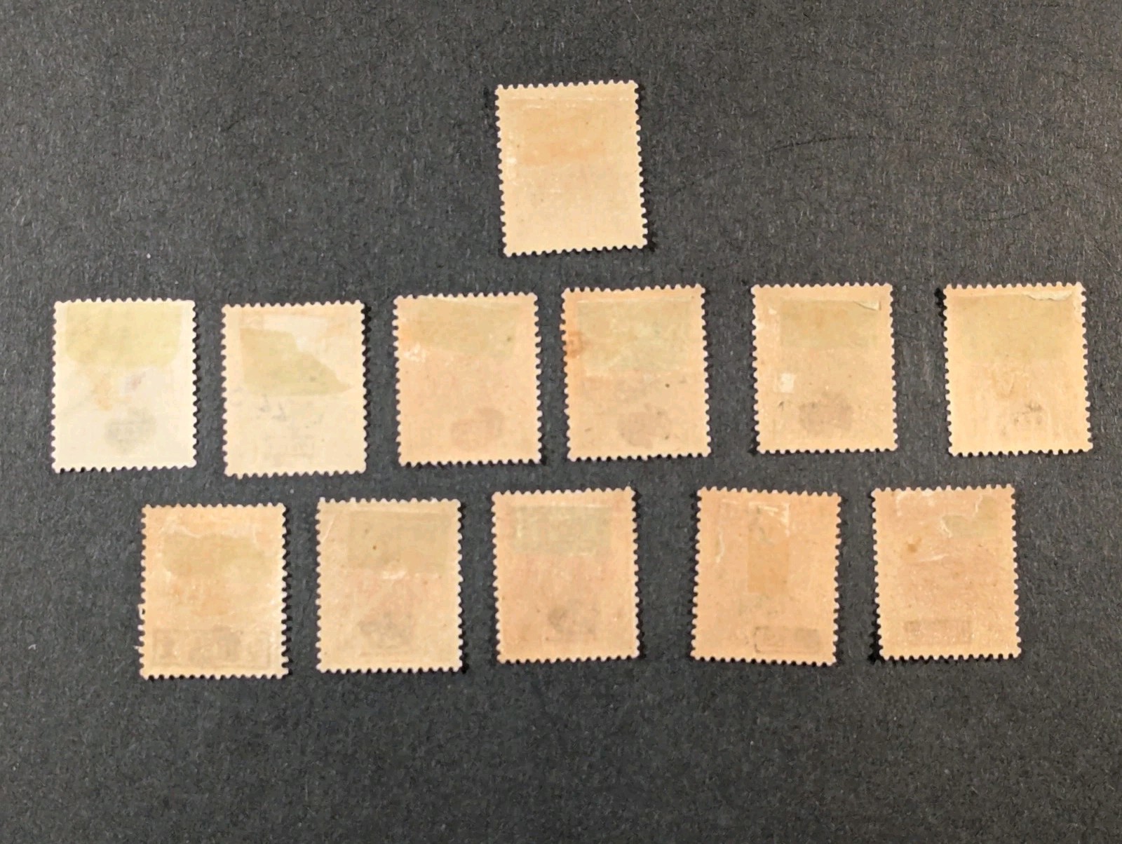 ALBANIA 1920-21 OVERPRINTS - Lot Of 12 Different - 10 MHOG - 2 Used + #129