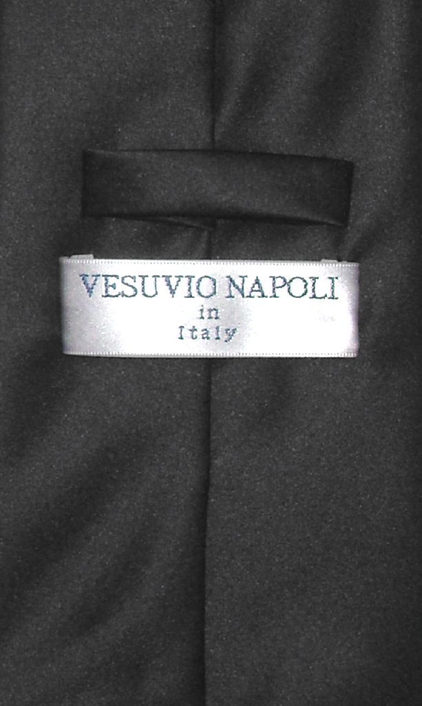 NeckTie Solid BLACK Color Men's Neck Tie