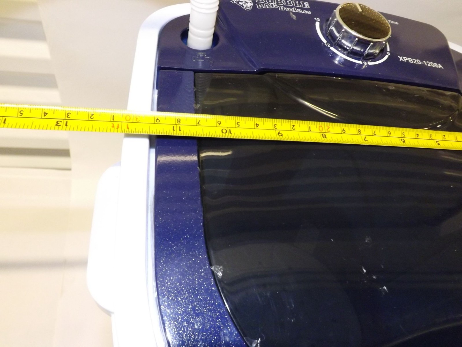 BUBBLEBAGDUDE 5 Gallon Bubble Wash Machine XPB201208A Compact Laundry Camping