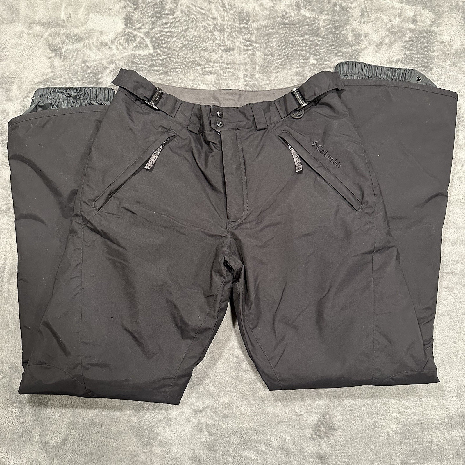 Columbia Womens Ski Snow Pants Insulated Waterproof OMNI-TECH Black Size M