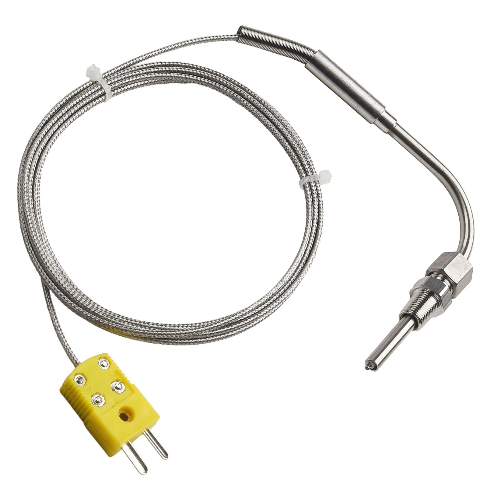 EGT K-Type Thermocouple,Exhaust Probe High Temperature Sensors 1/8" NPT Threads