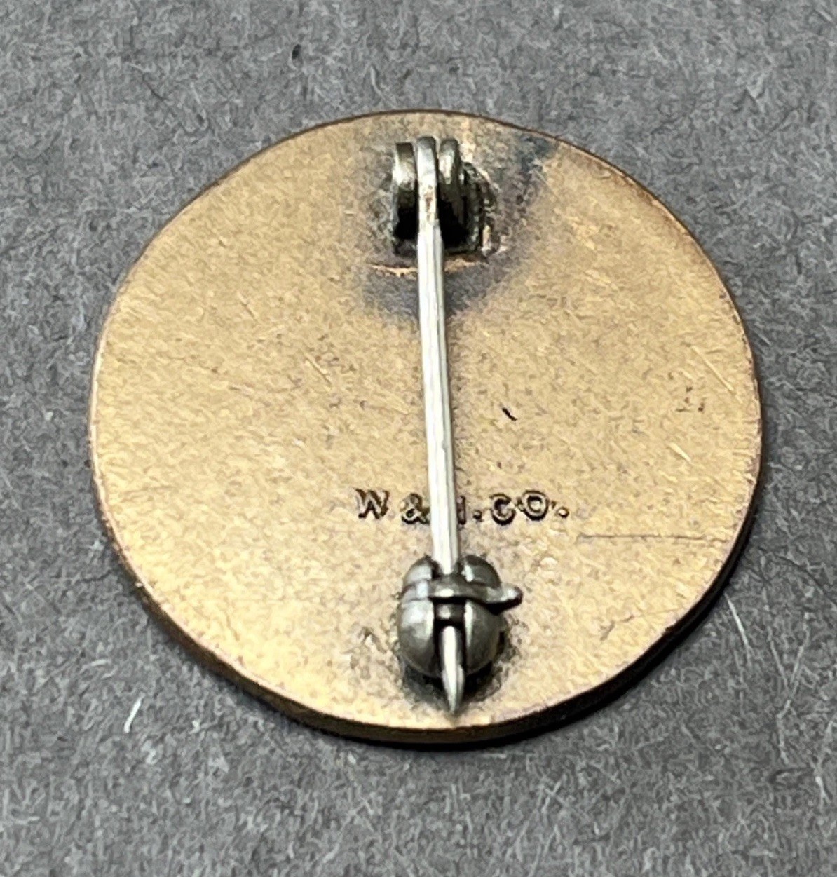 MANHATTAN PROJECT ATOMIC "A" BOMB Workers Lapel Pin Award Bronze WW2 1945