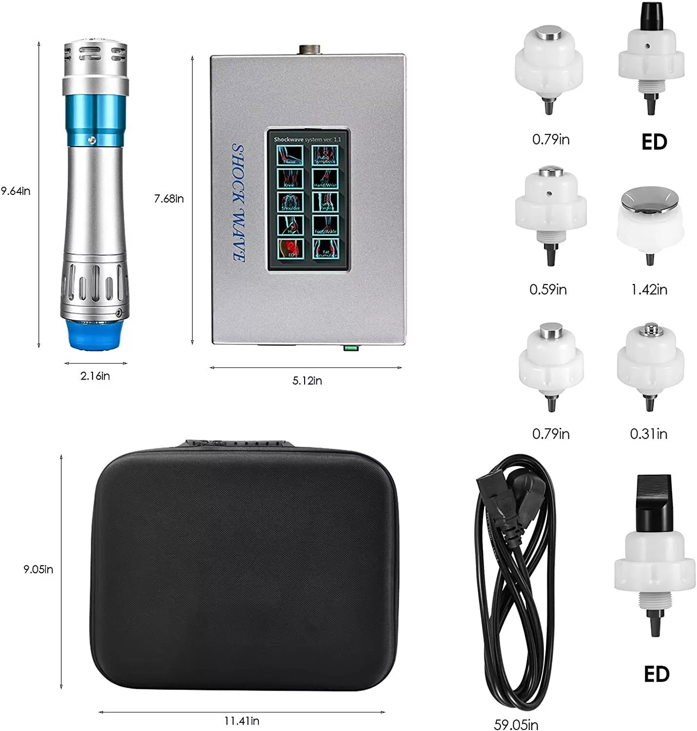 ED Shockwave Therapy Machine Muscle Pain Relief Erectile Dysfunction Treatment