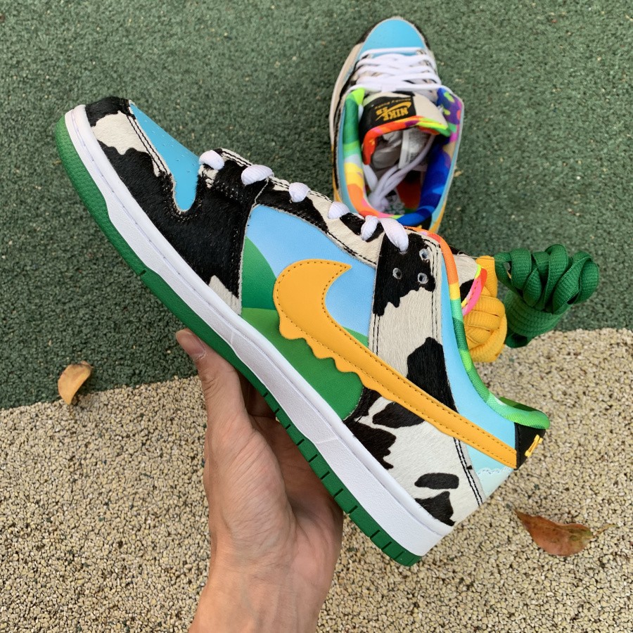 CU3244-100 NK Cow x Ben & Jerry's Chunky Dunky shoes