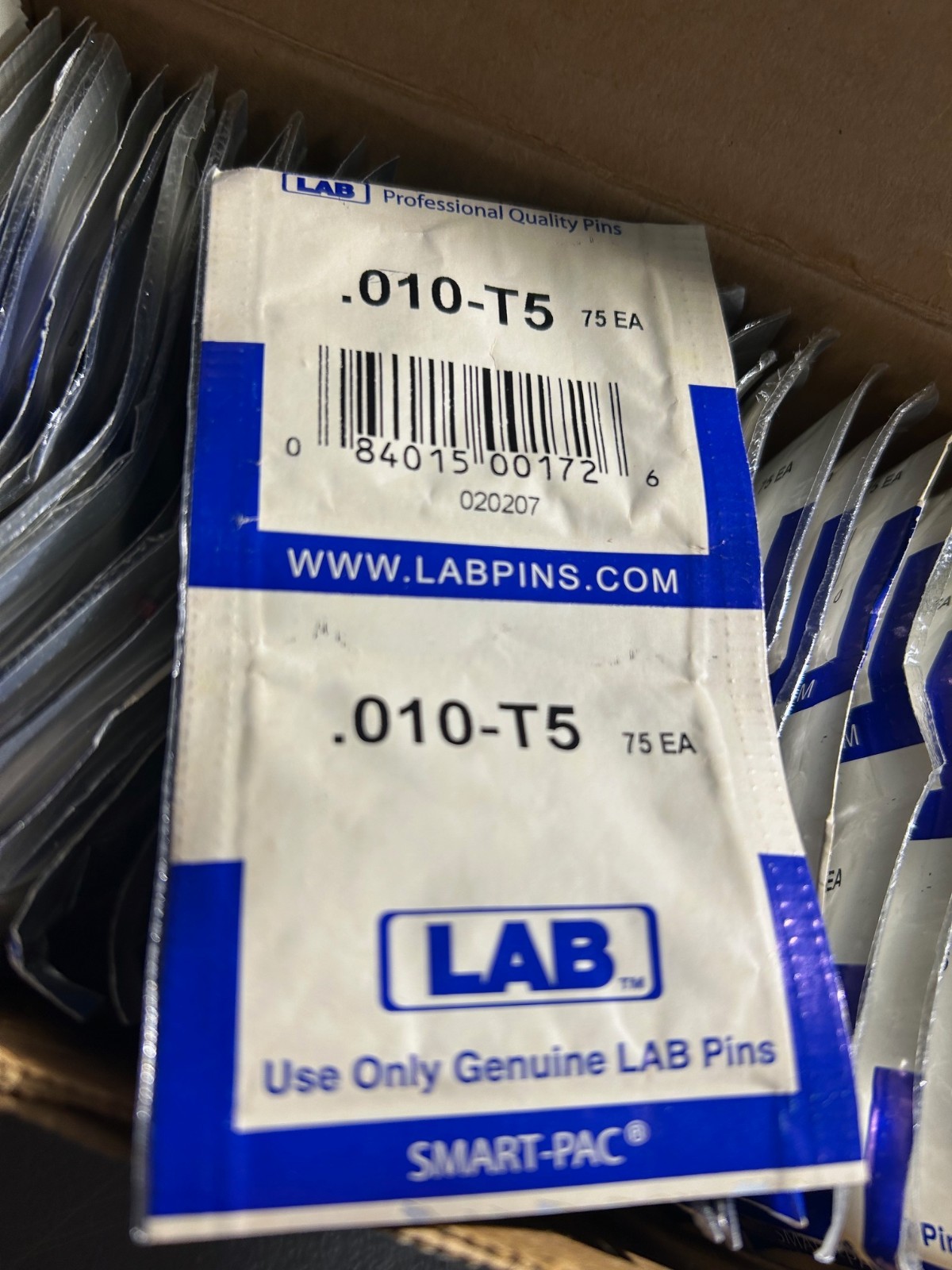 Lab security systems pin sets / sleeve 2 - all unused / locksmith