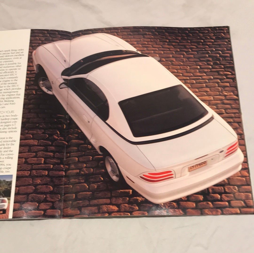 1994 Ford Mustang dealer sales brochure