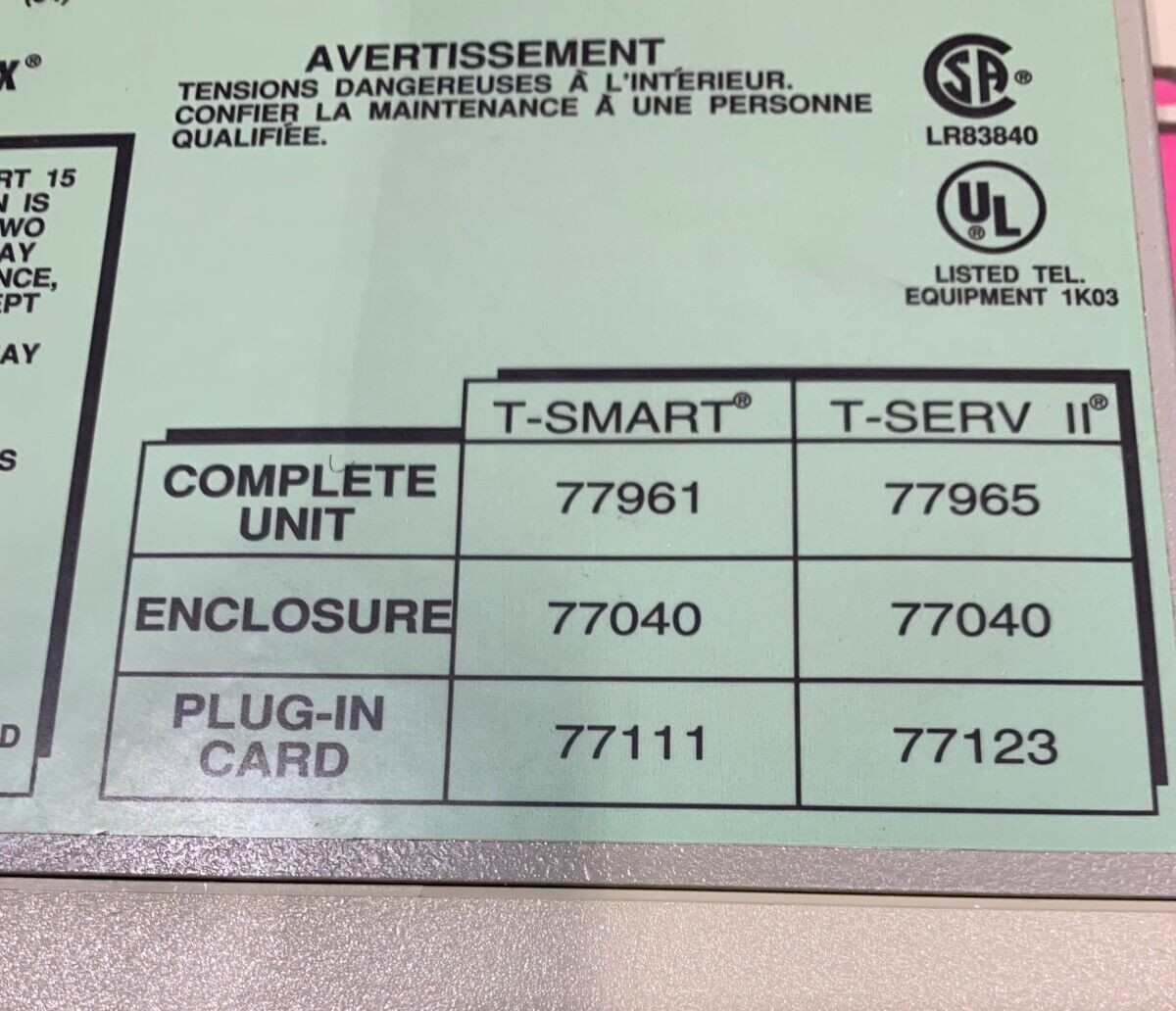 Lot Of 5 Mixed ADC Kentrox 77965 T-SERV II NCCSDHT4AB CSU - Read Ad