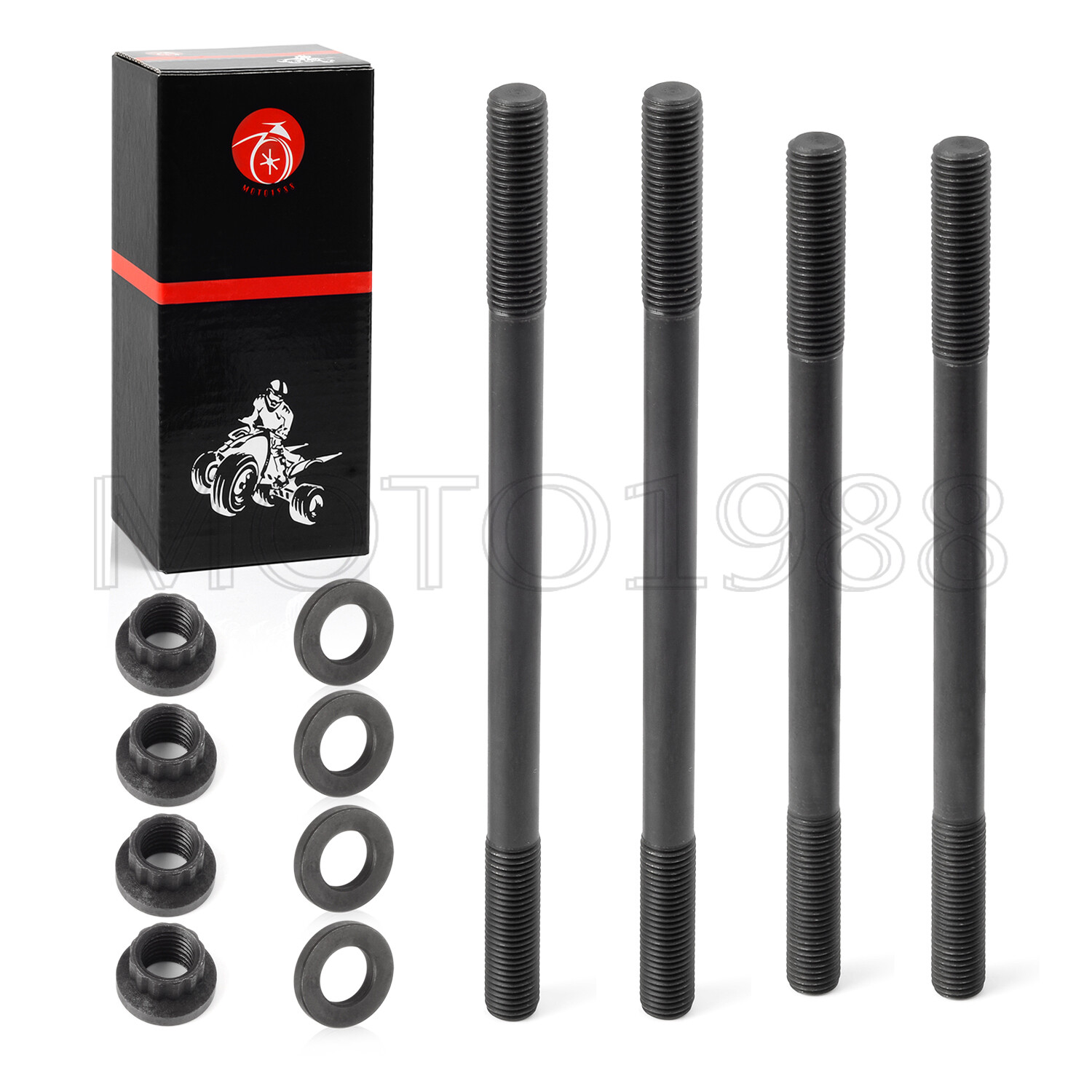 For Yamaha YFZ450 YFZ 450 2004-14 Stronger Heavy Duty Cylinder Head Studs Bolts