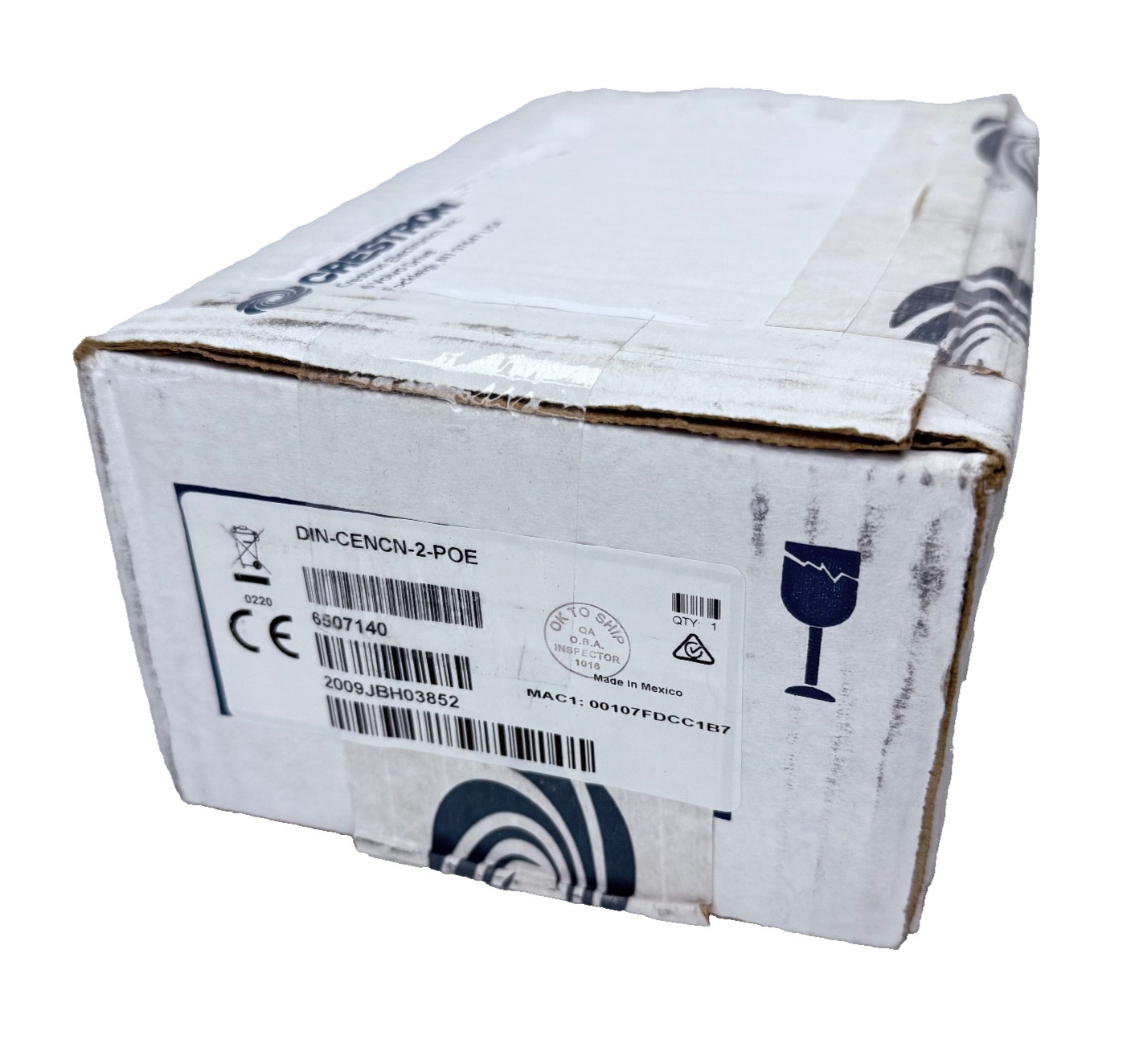 Crestron DIN-CENCN-2-POE Ethernet to Cresnet® Network Bridge with PoE - NEW