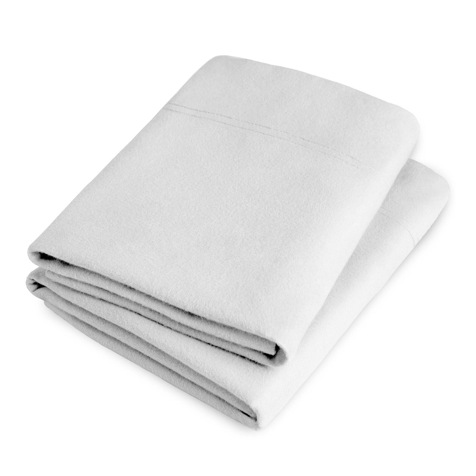 Flannel Pillowcase Set - 100% Double Brushed Flannel Cotton - Bare Home