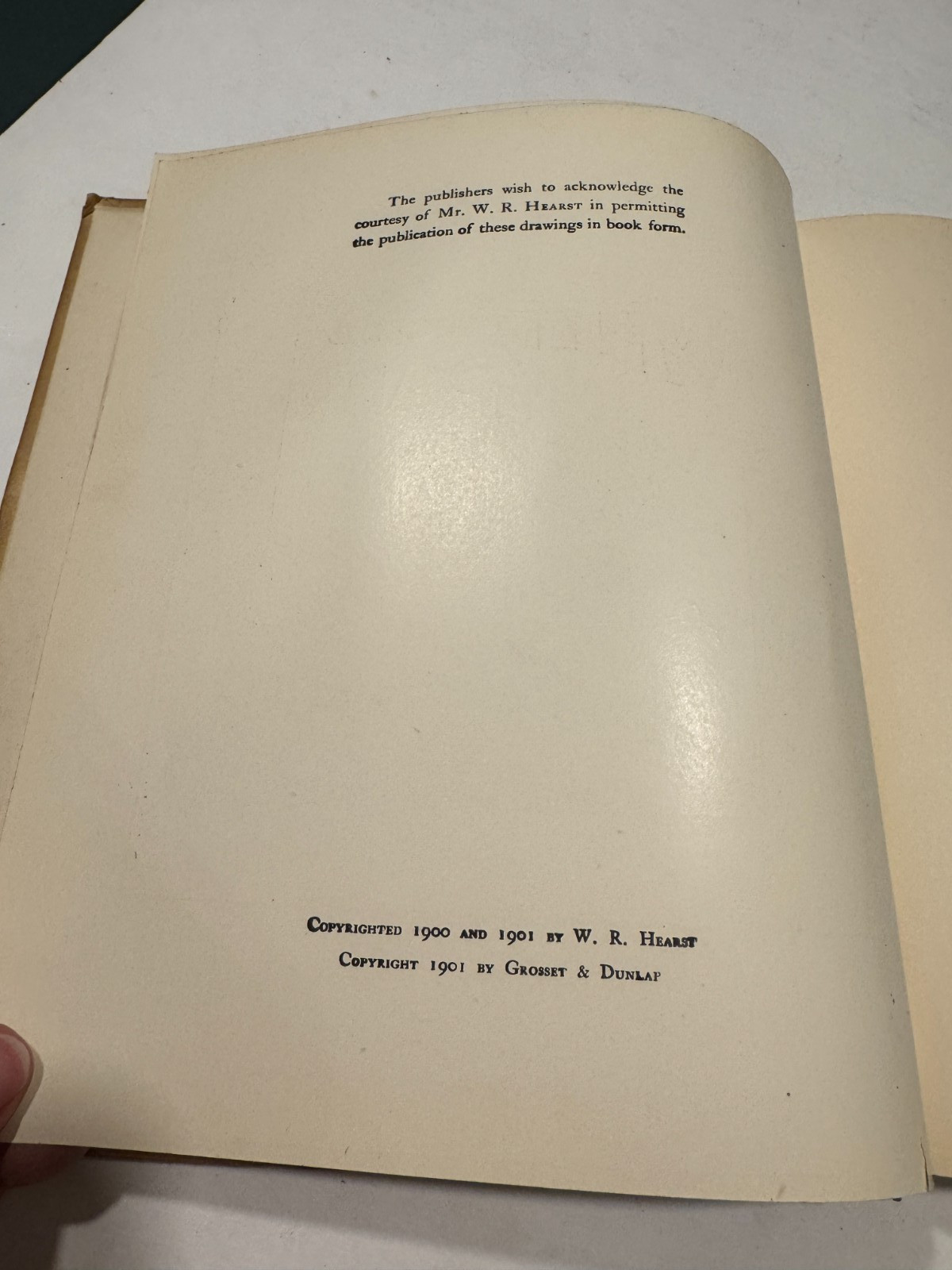 SIGNED BY AUTHOR! Willie and His Papa F. Opper 1901 Book McKinley Teddy Satire