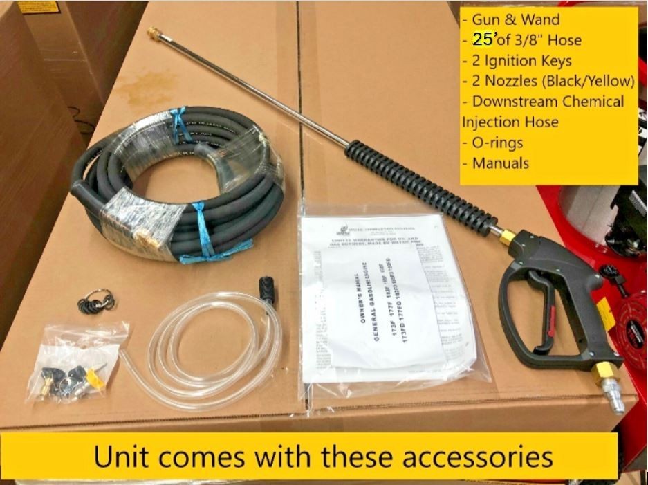 Easy-Kleen Magnum 4000 Series Hot Water Pressure Washer Diesel Burner