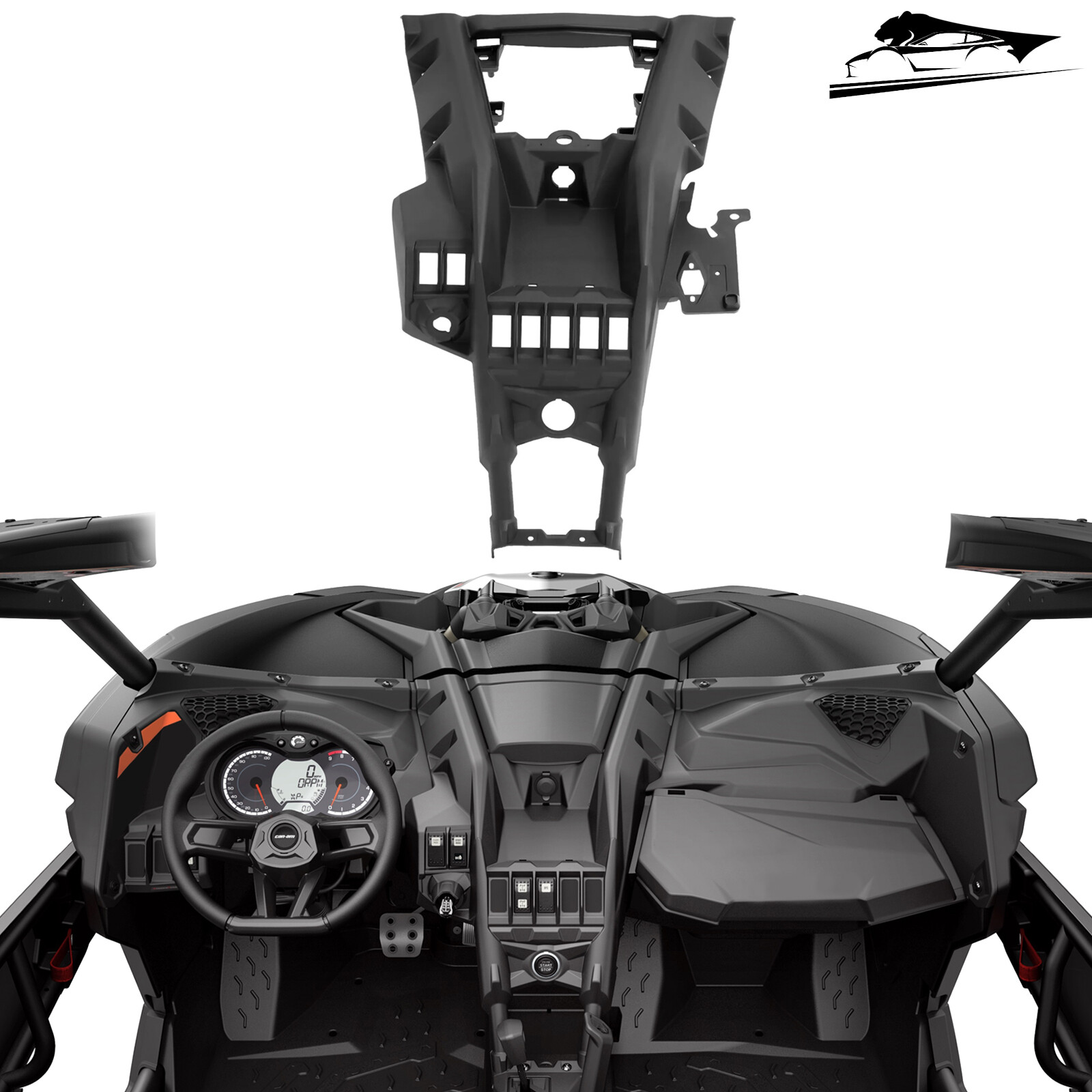 Dashboard Control Panel Kit For Can-Am Maverick X3 Max R Turbo XRS XDS 703501035