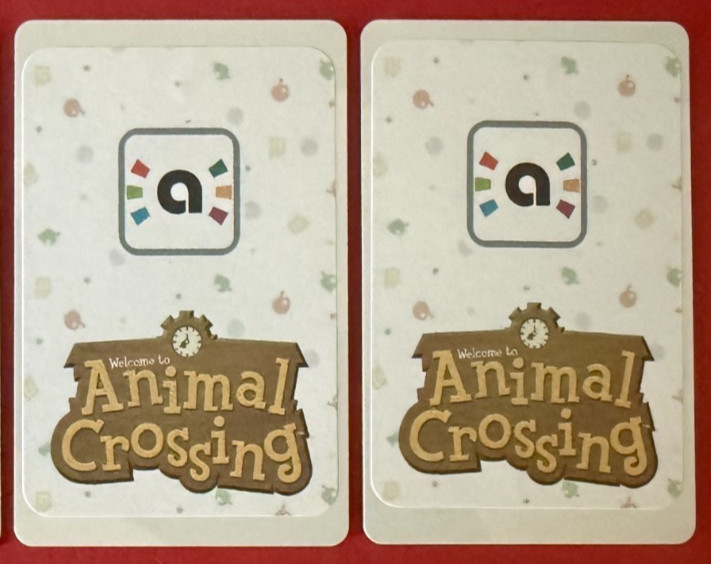 Animal Crossing Crossover amiibo Set of 2 Mineru & Tulin Villagers