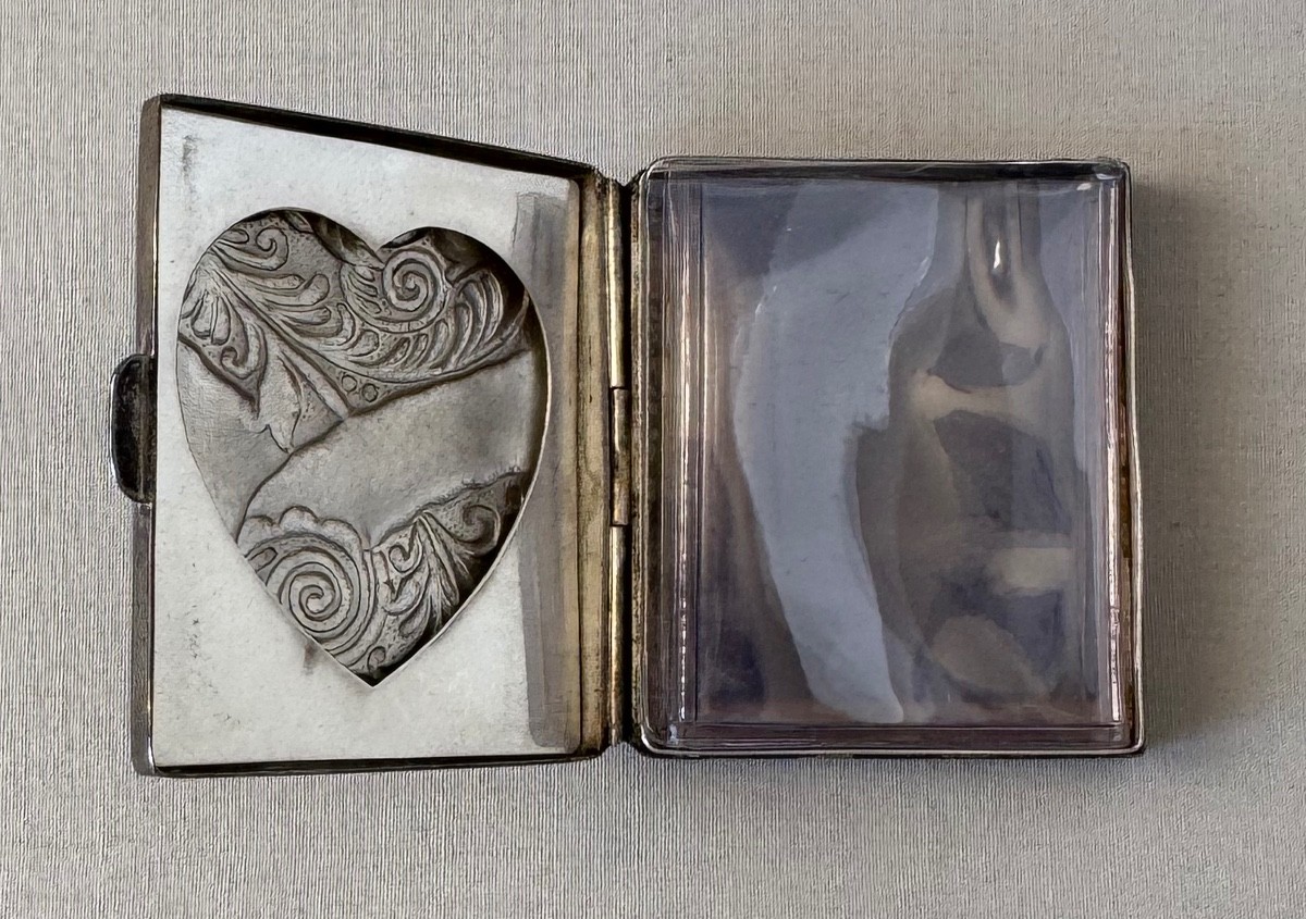 Antique REO Sterling Silver Fold Out Photograph Album;Y468