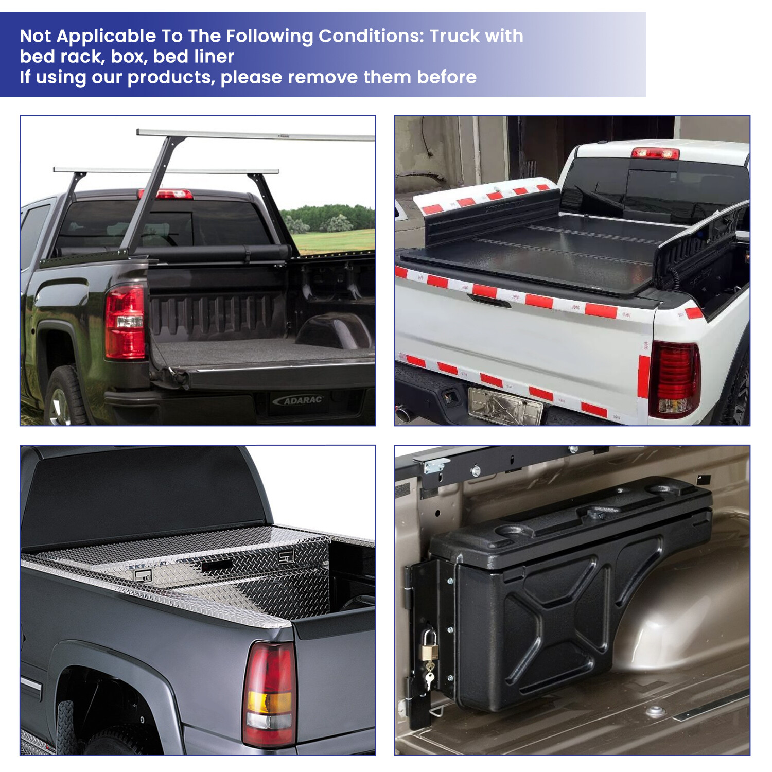 New 5.5FT Tonneau Cover For 2015-2025 Ford F150 F-150 66" Truck Short Bed