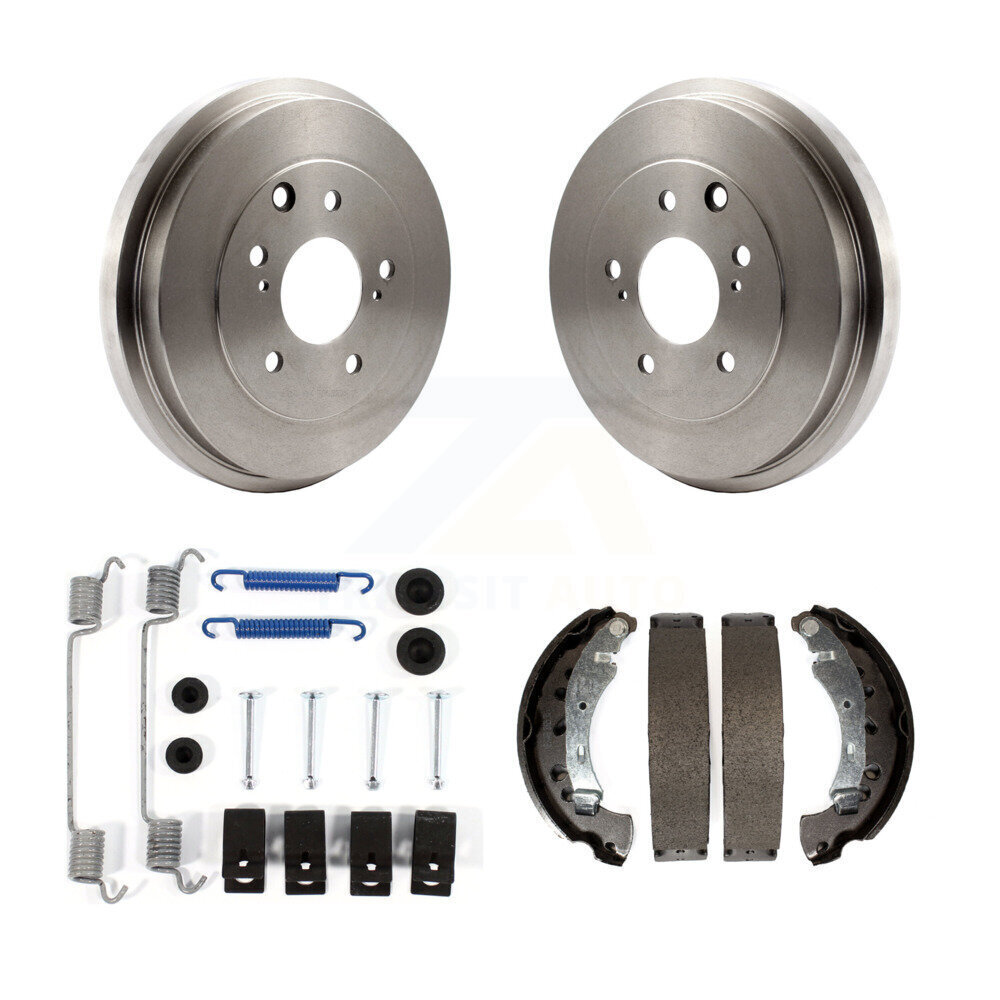 Rear Brake Drum Shoes And Spring Hardware Kit Set For 2013-2019 Nissan Sentra
