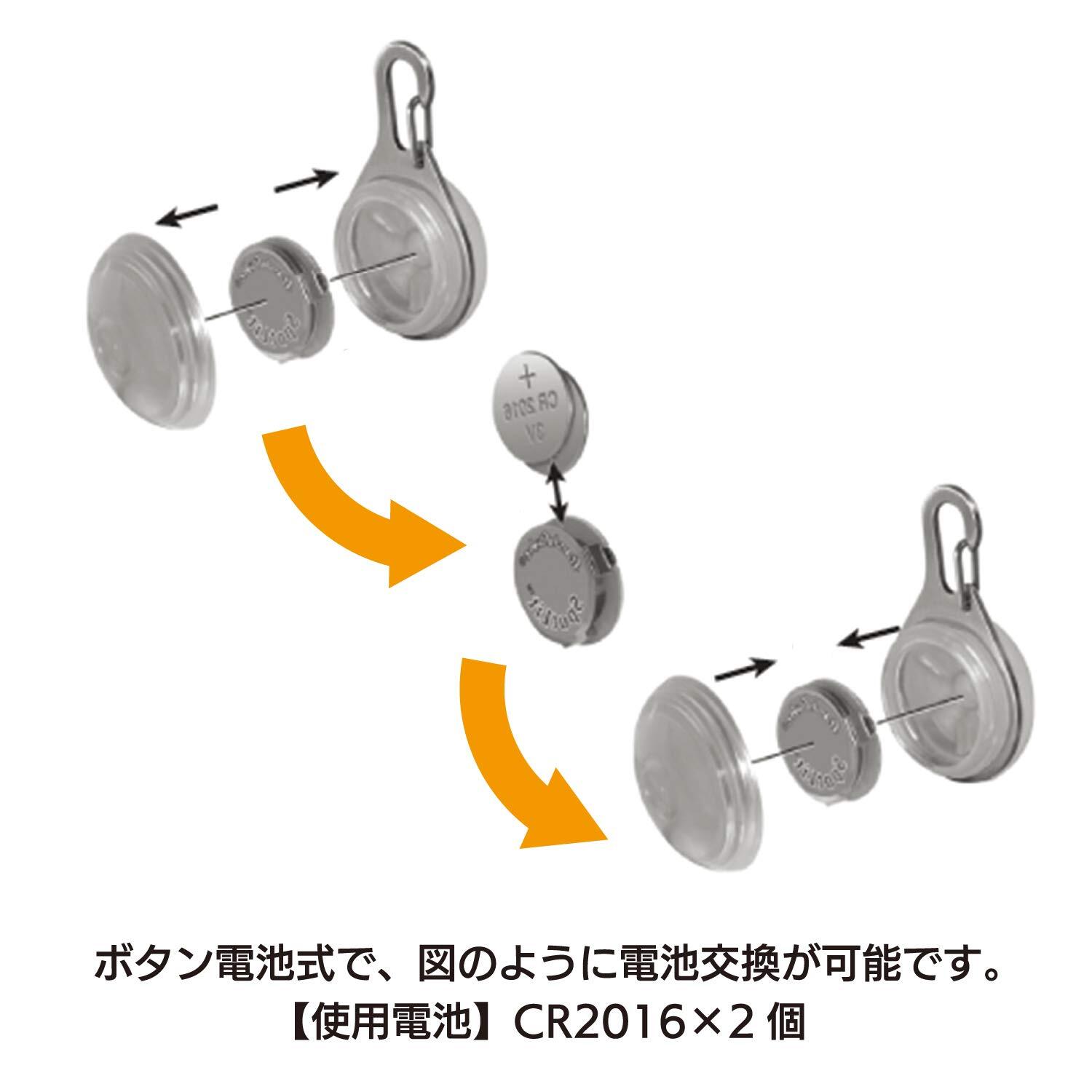 Nite Ize SLG19-06-02 SpotLit Clip-On LED Light with Carabiner, Weather