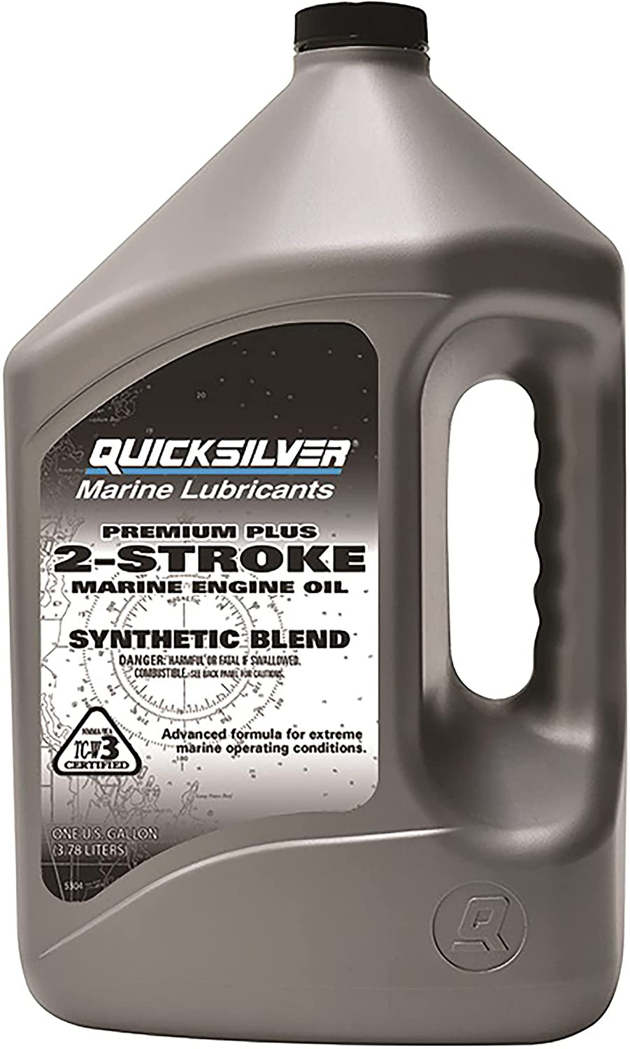 Quicksilver Premium 2-Stroke Engine Oil – Outboards, PWCs, Snowmobiles and Mo...
