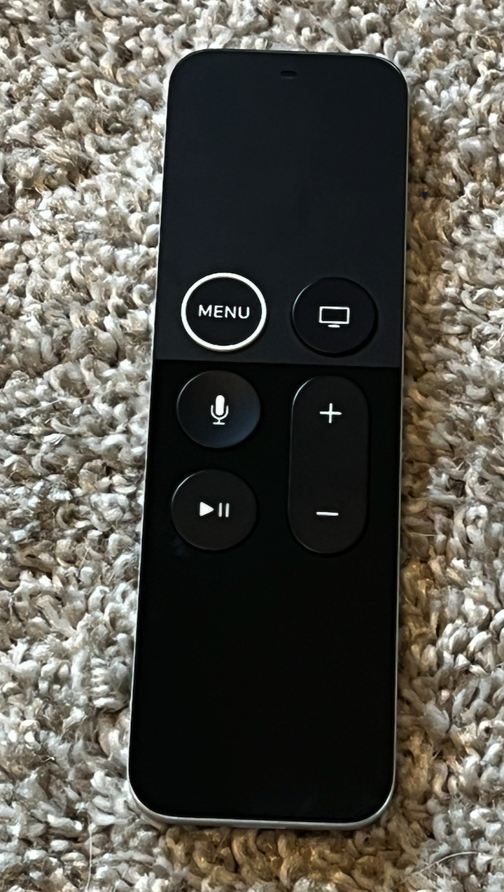 Apple TV Siri Remote Control -- EMC3186 -- A1962