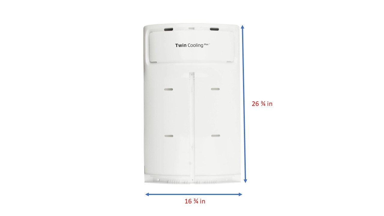 Evaporator Cover with Fan Compatible with Samsung Refrigerator DA97-12608A
