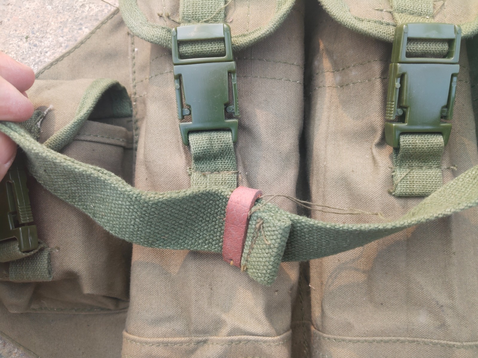 RARE SR Buckle 7.62 Mag Ammo Pouch Chinese Military Type 81 Chest Rig Bandolier