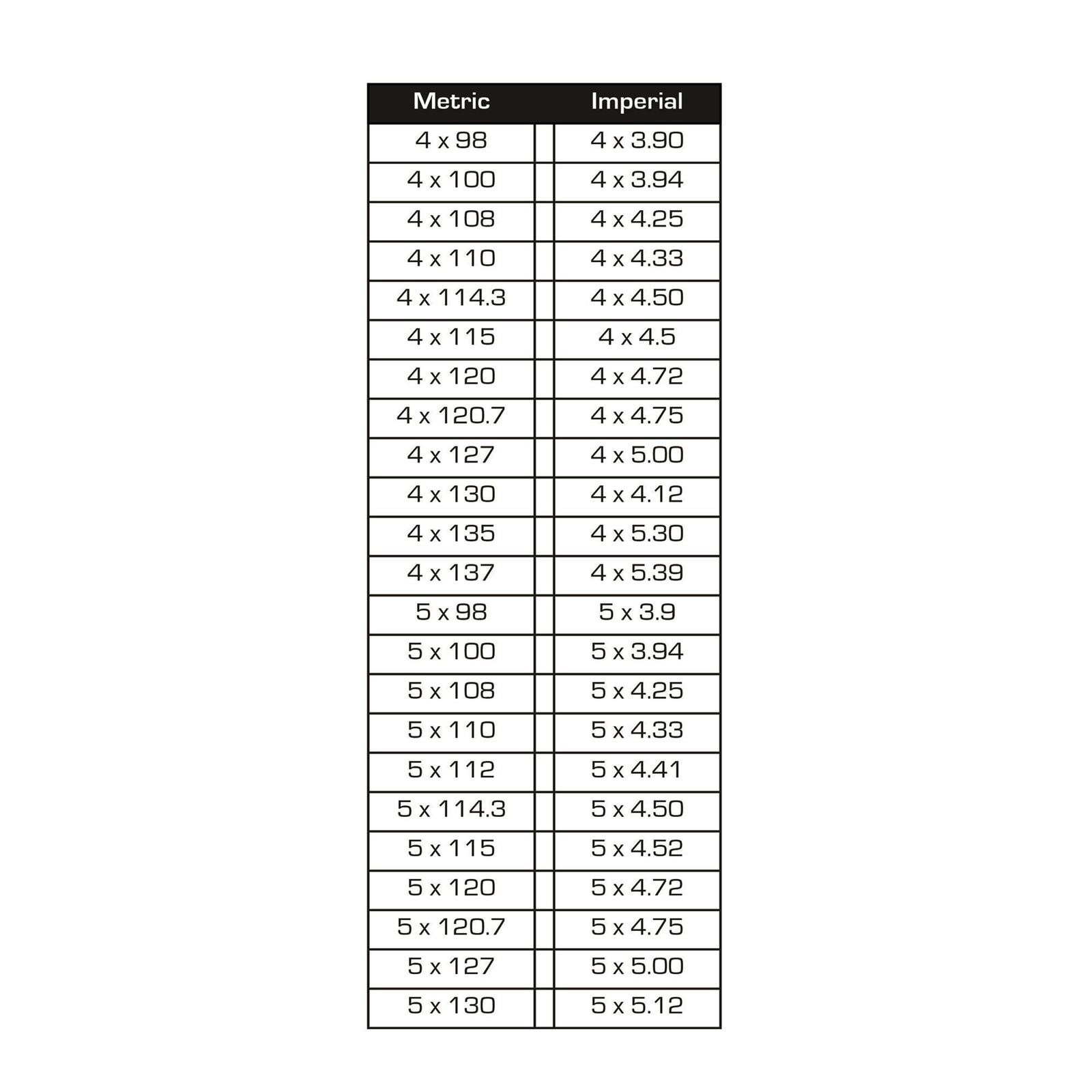 GUNIWHEEL GW.2445S 45S Universal Lug Pattern Shop Wheel, Each