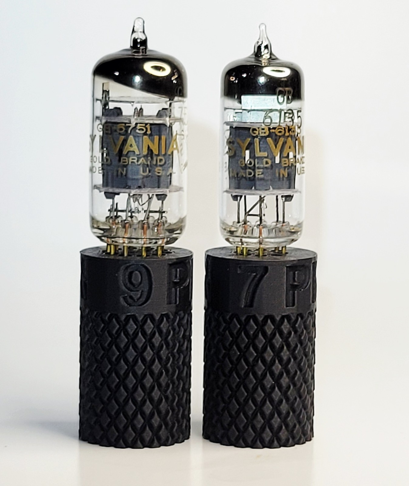 Pocket size Vacuum Tube Pin Straighteners for 7-Pin B7G-Base & 9-Pin B9A-Base