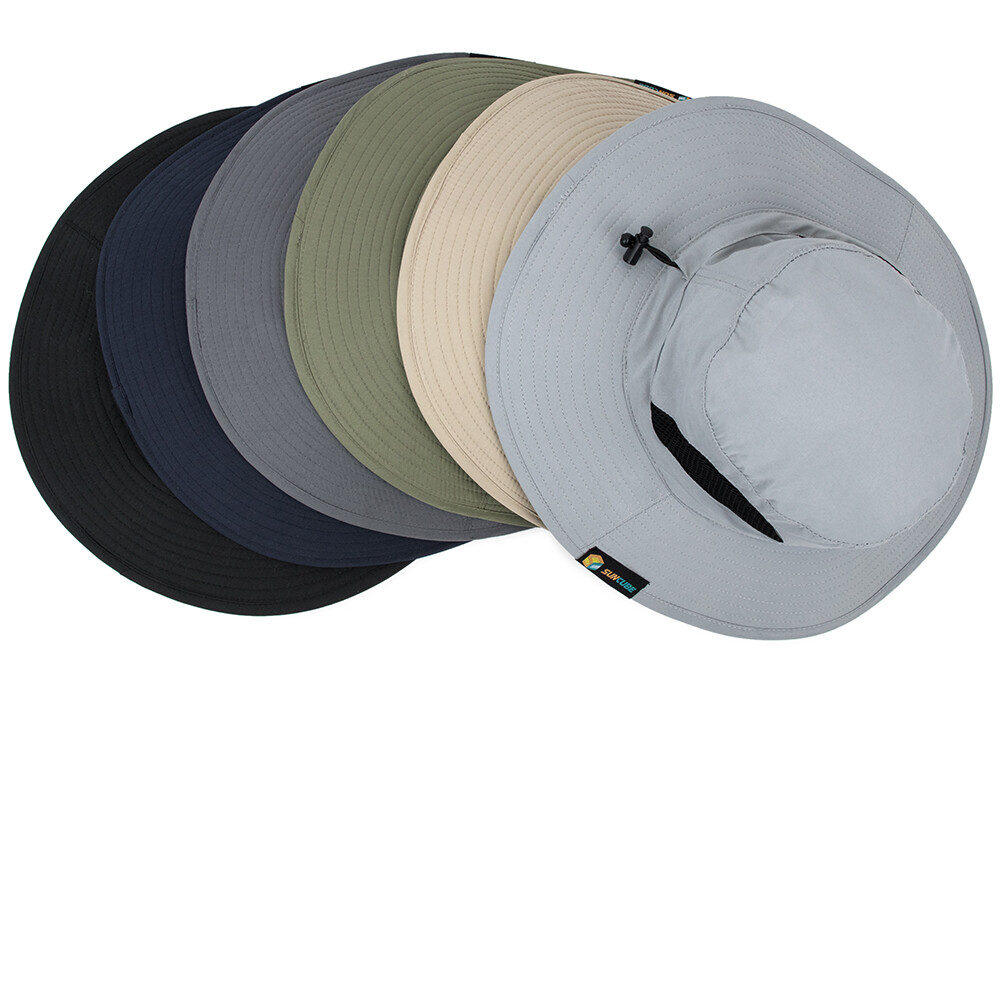 Outdoor Hiking Fishing Boonie Hat Wide Brim Sun Protection