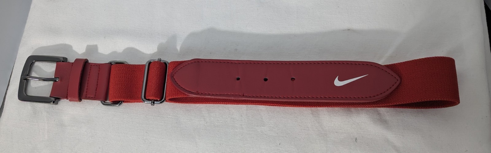 Nike Men's Baseball Belt 2.0 University Red One Size Adjustable Preowned