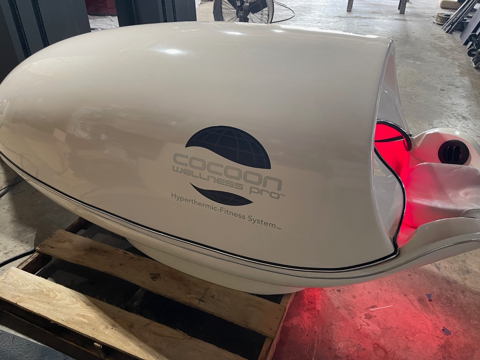 Wellness Cocoon Fitness Pod Infrared, Red Light Therapy, Lease to Own, Free Ship