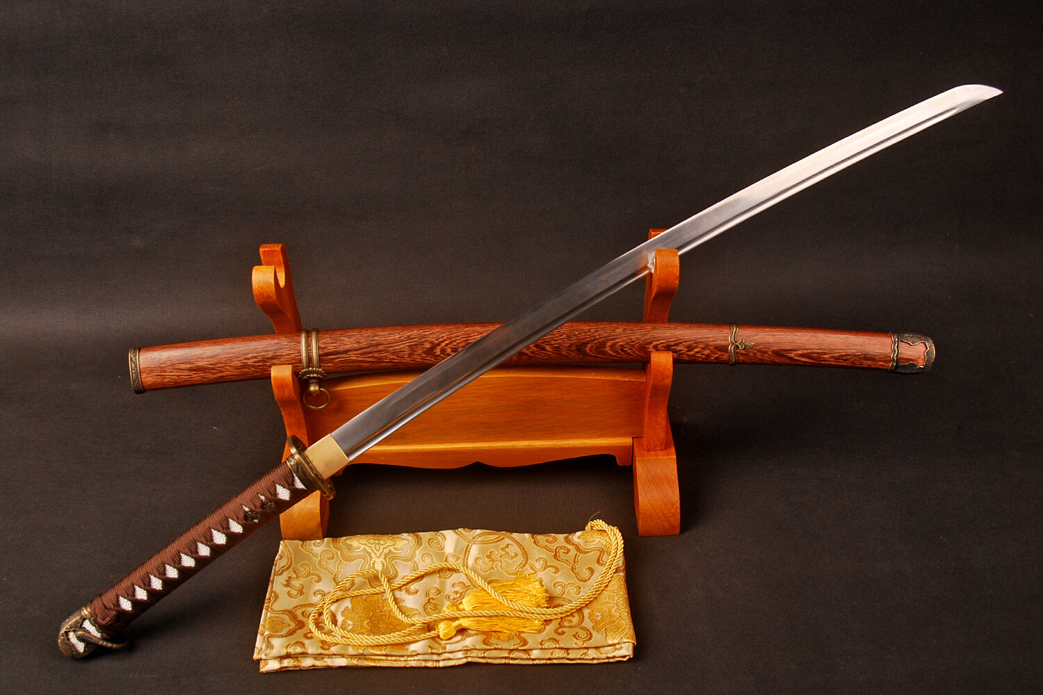 Folded Steel 98 Type Official Military Saber Japanese Gunto Samurai Katana Sword