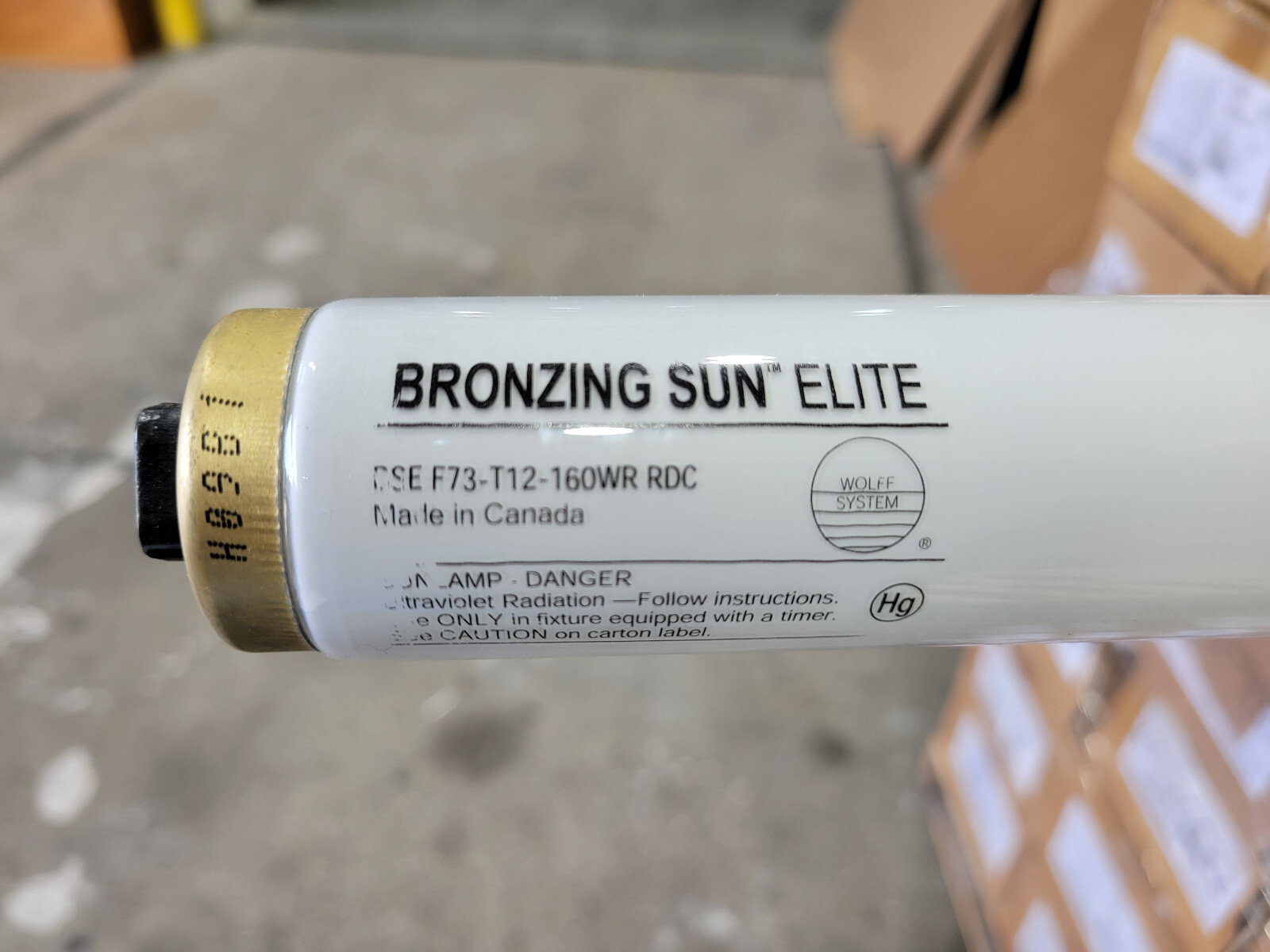 TANNING BED BULBS LAMPS FR 73 T12 RDC VHO-R 160-200W BRONZING SUN ELITE 8-48