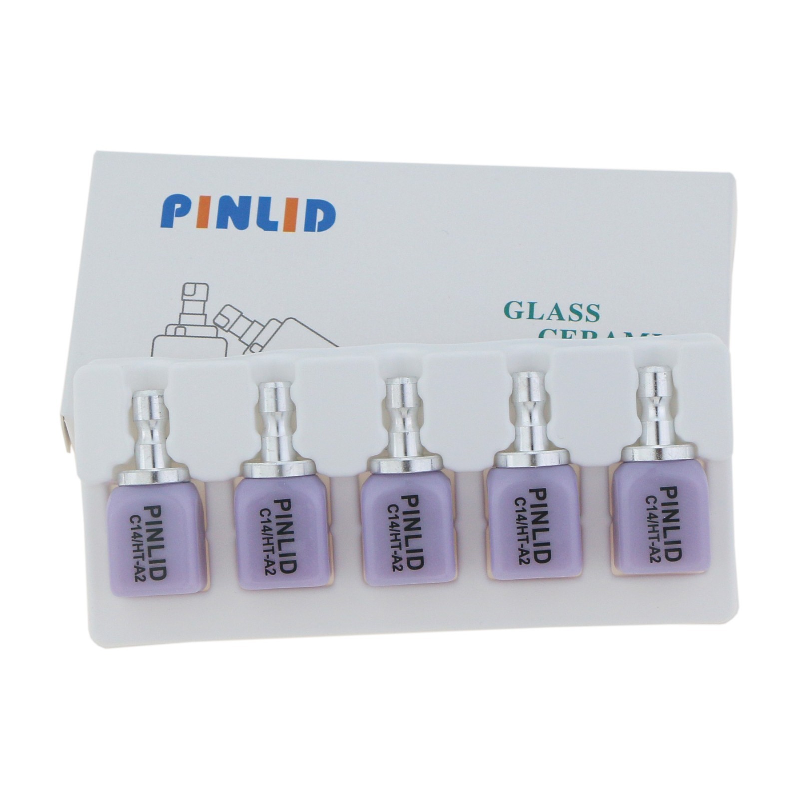 US C14 Emax Dental Glass Ceramic HT LT Lithium Dislicate CAD/CAM Cerec Blocks