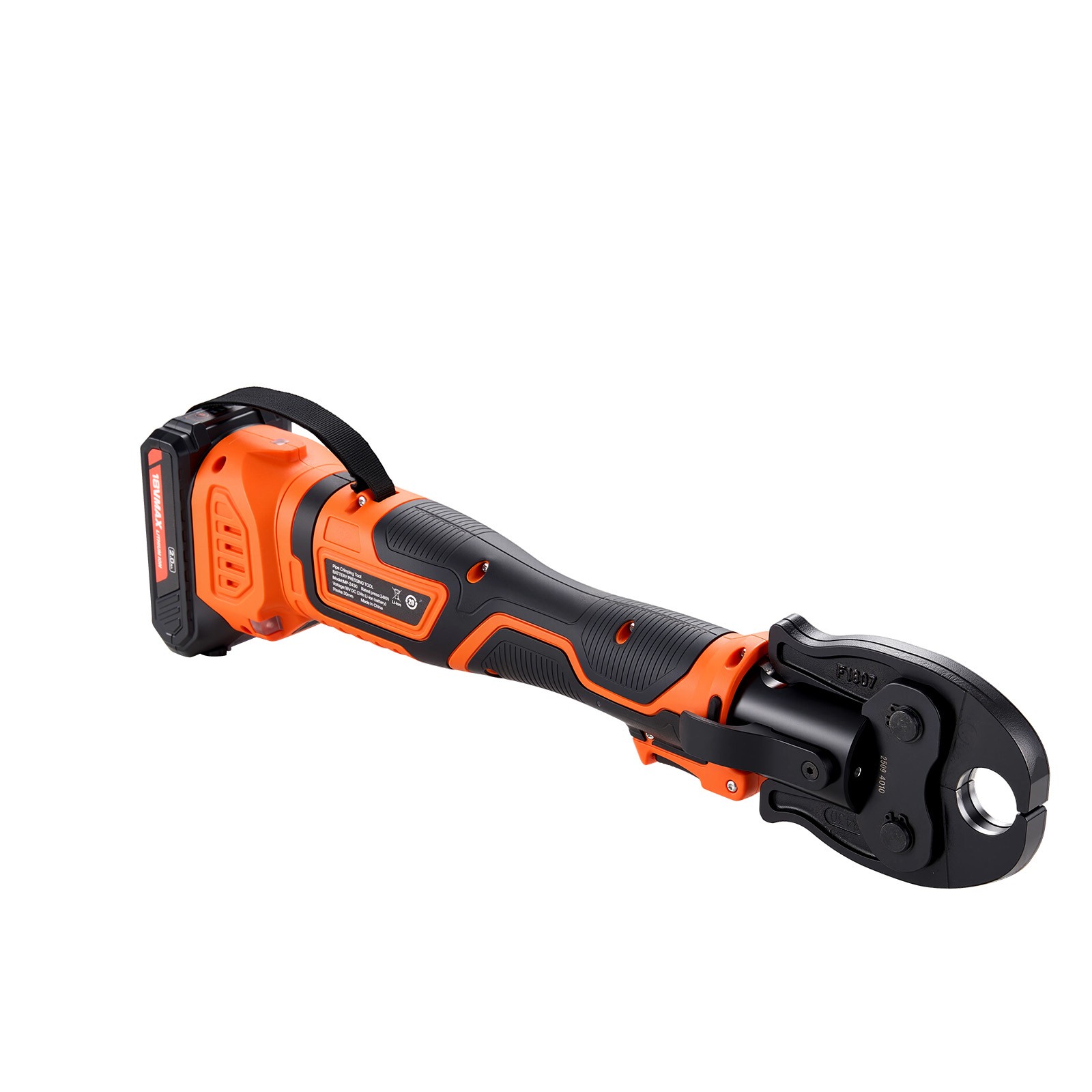 Uimoso 18V Press Tool Kit for 1/2" 3/4" 1" PEX Pipe Stainless Steel Ring