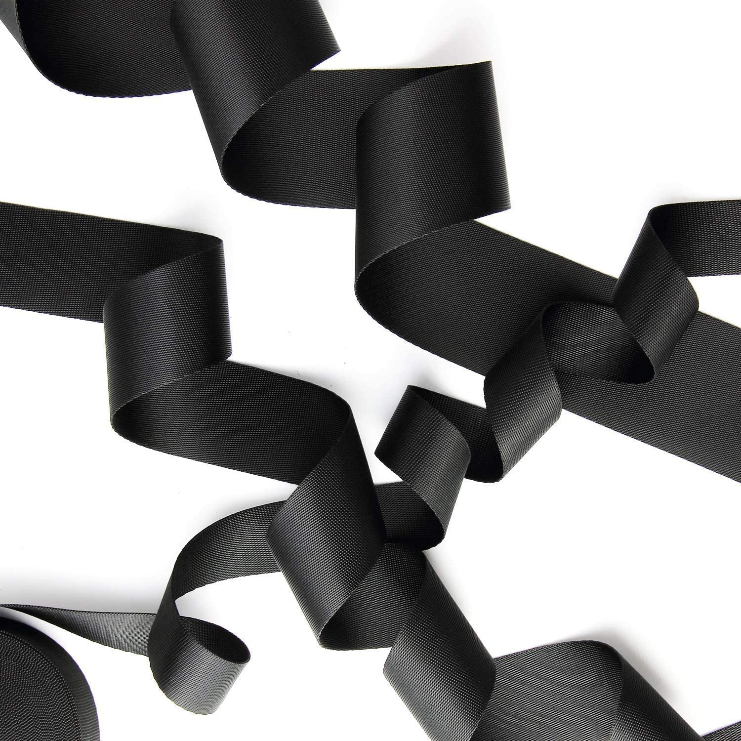 10 Yards 2 Inch Wide Black Nylon Heavy Duty Webbing Strap Heavy Straps Hammocks