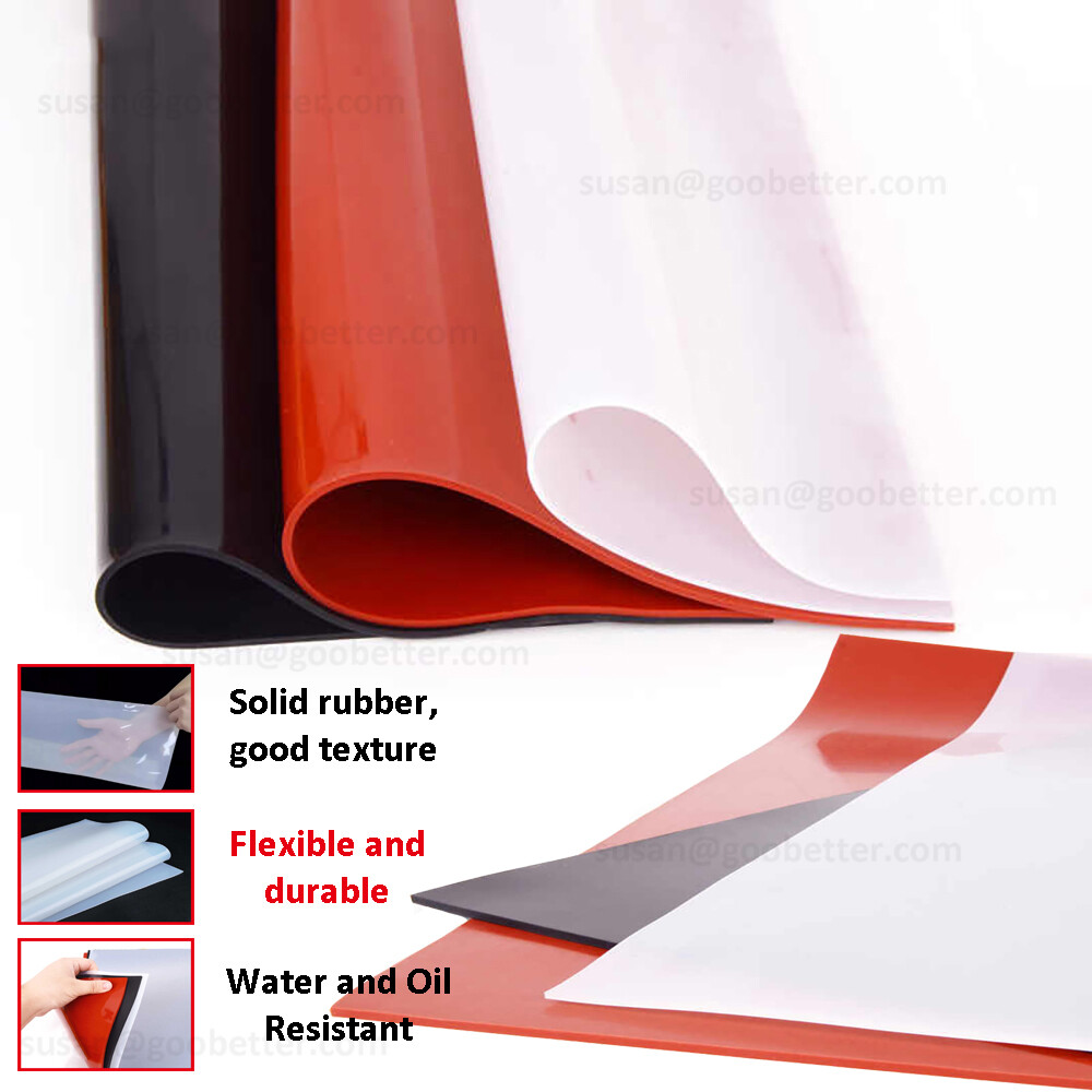 SILICONE RUBBER SHEET 0.5/0.8/1/1.5/2/2.5/3/4/5/6/8/10/12~30mm Thick AVAILABLE
