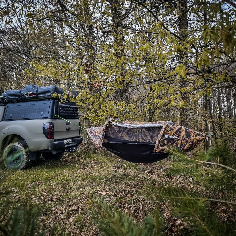 2 Person Hammock Tent With Bug Net and Rain Fly For Camping Hiking Hanging Bed
