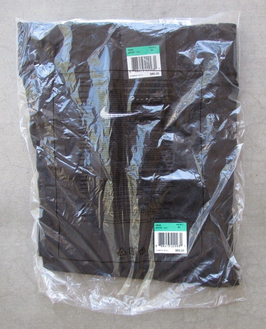 NIKE VAPOR VARSITY BLACK FOOTBALL PANTS ADULT SIZE XLARGE 908728-010 MSRP $65