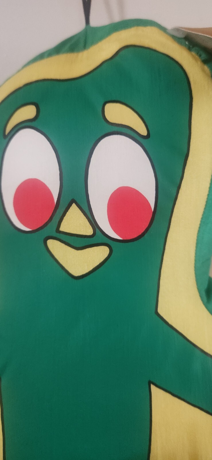 GUMBY Cast of Characters Spencers Vtg 1996 NEW with tag 22" Nylon stuffed Gumby