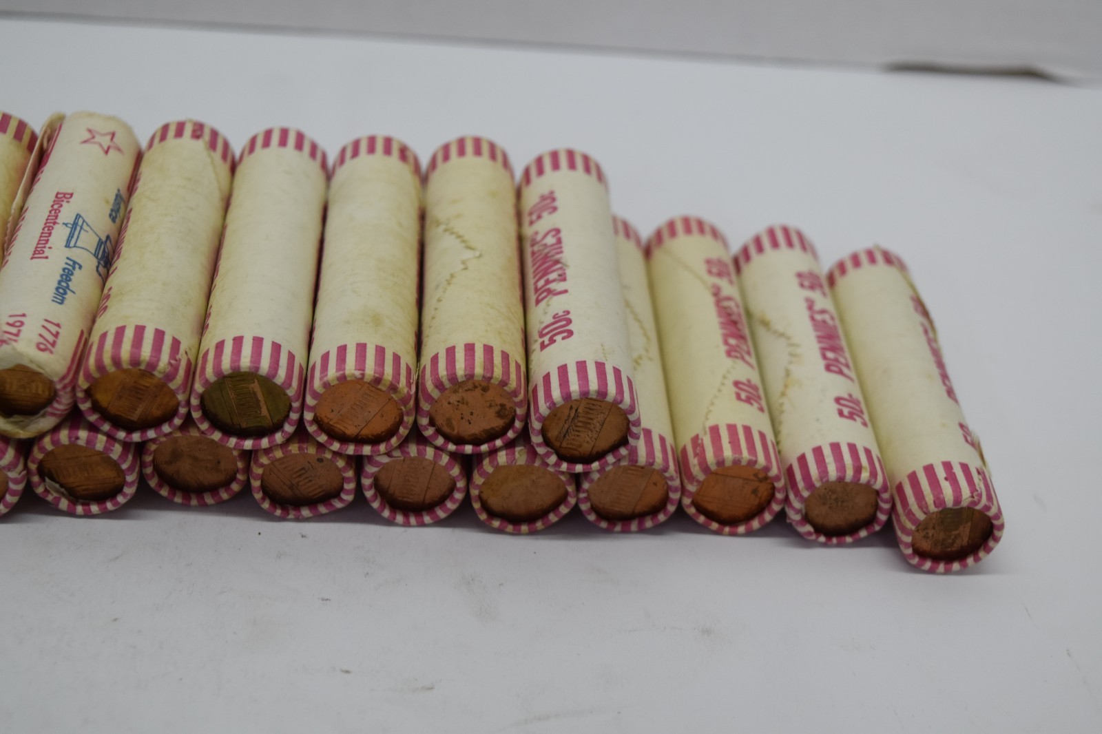 24 bank rolled penny 1981 D and other years pennies 14721