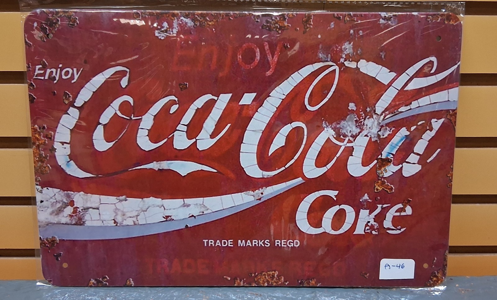 Coca Cola vintage metal sign Retro Man Cave Wall Decor Item #A-46