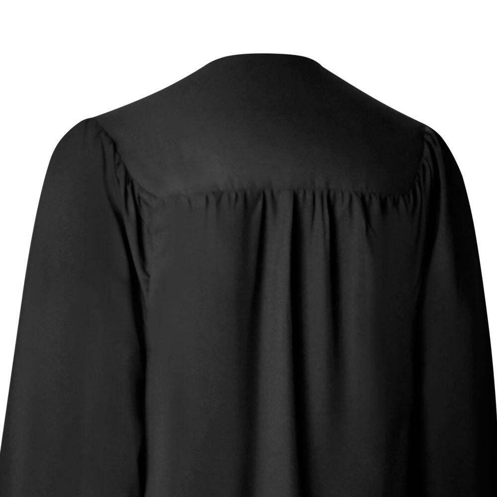 Endea Matte Black Graduation Gown & Cap Set, New with Tags