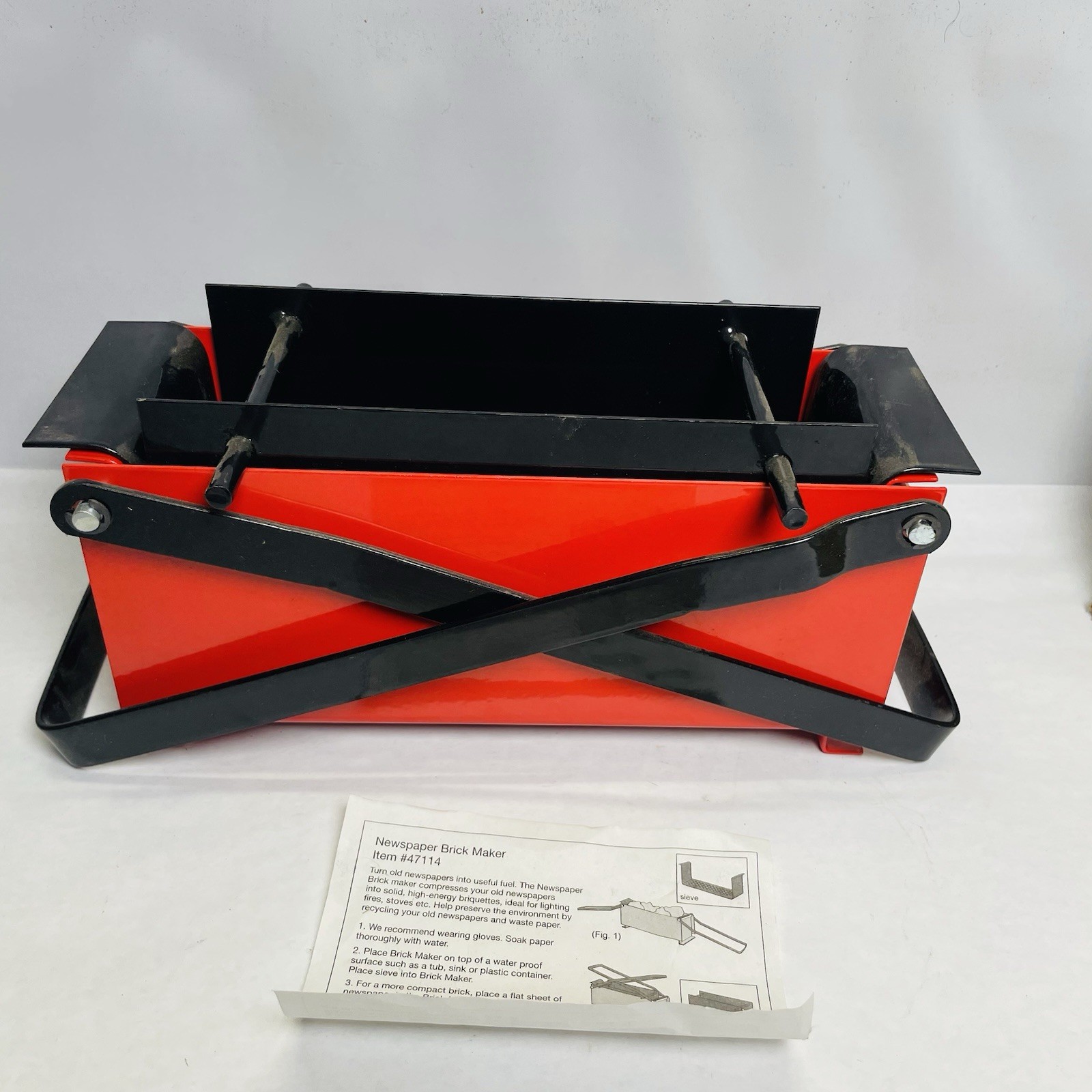 Newspaper Briquette Maker, Brick Maker, Waste Paper Brick Maker New 47114