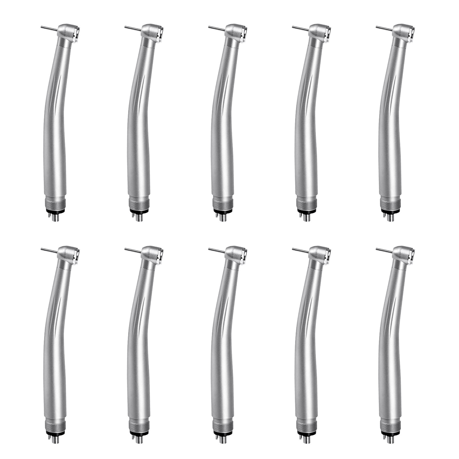 10 Packs NSK Style Dental High Speed Handpiece Push Button 4Hole Air Turbine USA