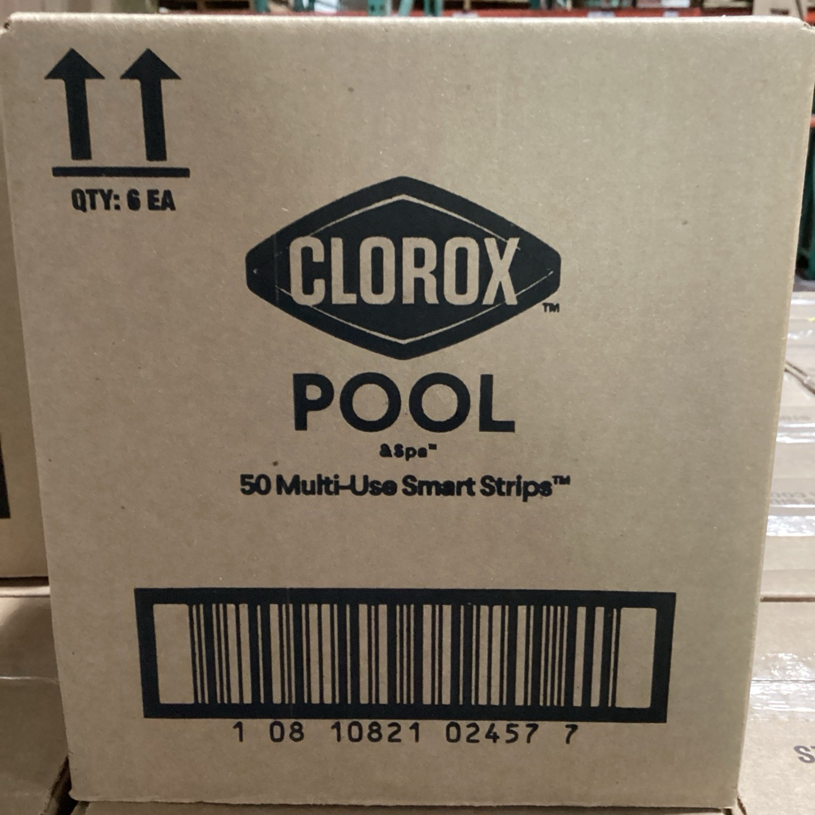 6x Clorox Pool and Spa Test Strips (Pack of 50) Expires 04/2027