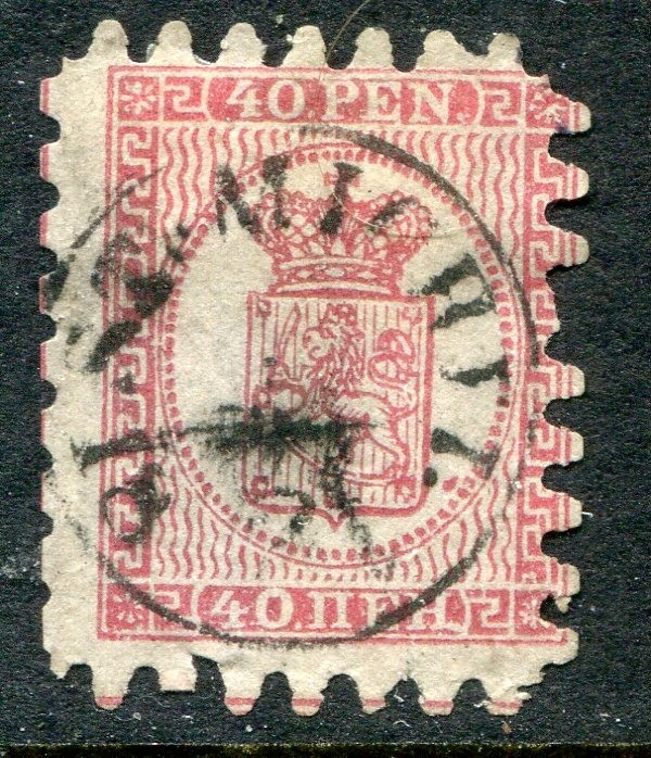 Finland #10 Coat of Arms 40 P. [Used]