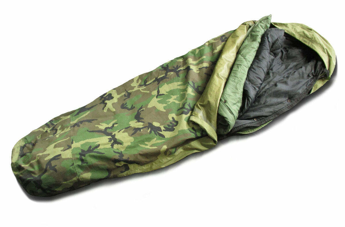 USGI MSS Modular Sleep System 4 Piece Woodland Camo