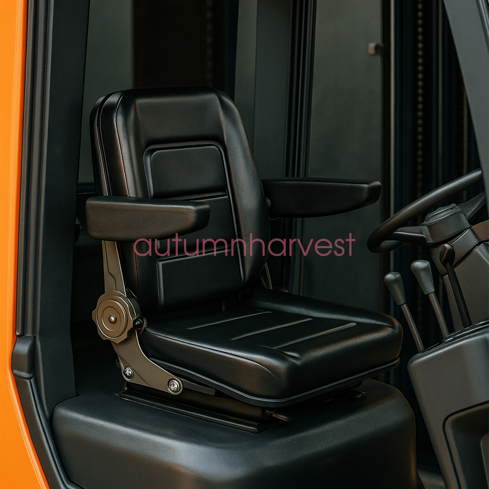 Zero Turn Mower Seat Tractor Seat w/Armrest for Kubota ZD18, ZD21, ZD25F, ZD28